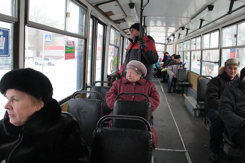 За один день количество пассажиров орских трамваев увеличилось на 5 тысяч человек