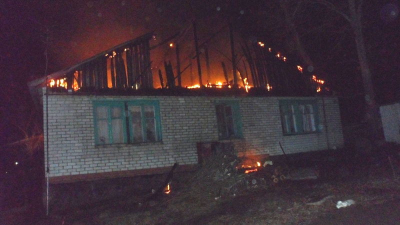В поселке Переволоцком из-за пожара в общежитии без жилья остались 11 семей