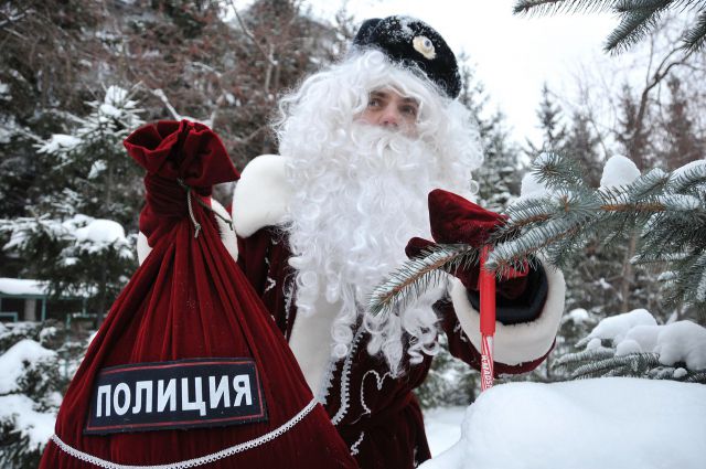 Деда Мороза привели… полицейские