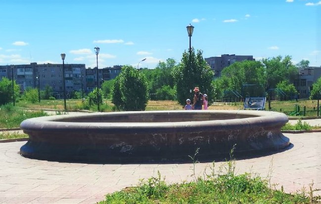 Фонтан на Молодёжной аллее Новотроицка ждёт реконструкция