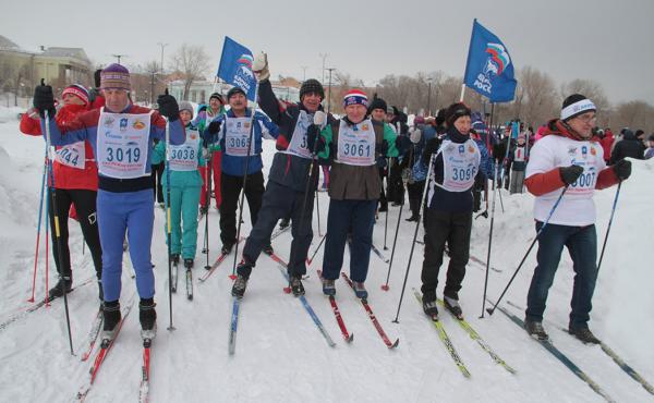 В Новотроицке прошел этап всероссийской лыжной гонки «Лыжня России - 2017»