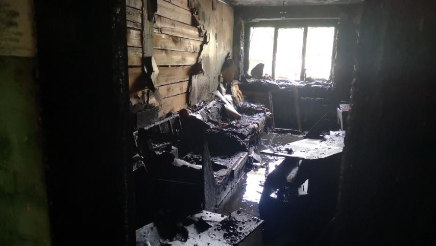 Во время пожара в Новотроицке спасли трёх человек