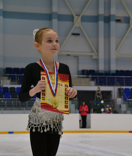 Юная фигуристка из Новотроицка привезла домой бронзовую медаль