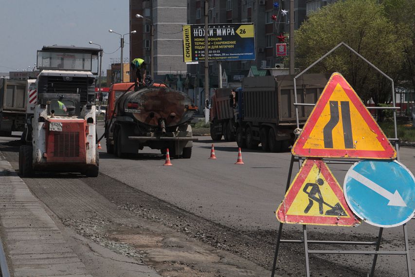 Ремонт новотроицких дорог продолжится в следующем году