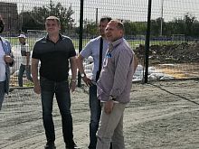 Министр спорта Оренбуржья проверил новотроицкий стадион «Юность»
