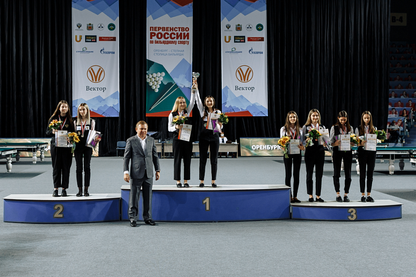 Новотройчанка стала бронзовым призёром первенства России по бильярдному спорту