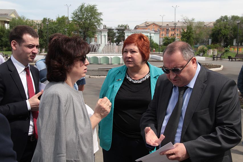 В Новотроицке обсудили проекты развития парка Металлургов