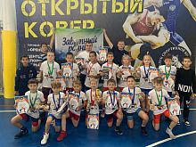 Новотроицкая команда борцов стала лучшей во всероссийском турнире «Открытый ковёр»