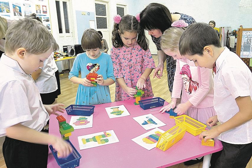 В детском саду № 29 Новотроицка воспитывают маленьких инженеров