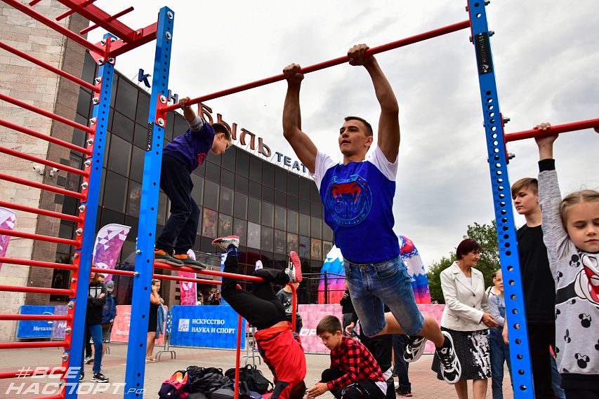 «Уличная атлетика»: новотройчан познакомят с новым видом спорта