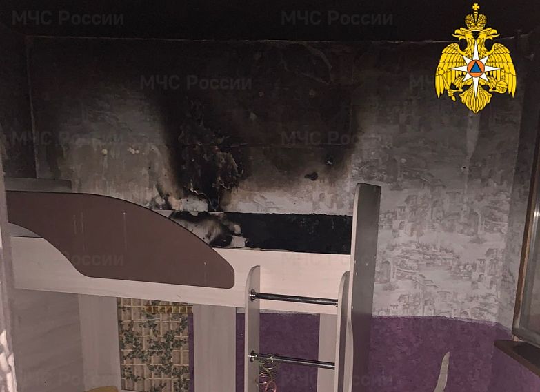 Дымовой пожарный извещатель за один и тот же день дважды спас жизни многодетной семьи Новотроицка
