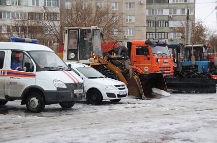 В Новотроицке состоялся смотр готовности сил и средств к ликвидации чрезвычайных ситуаций