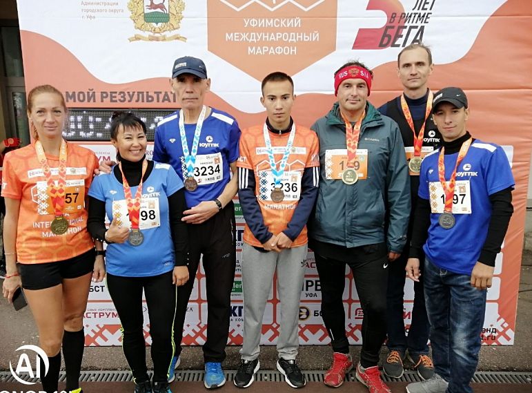 Новотройчане стали призерами V Уфимского марафона
