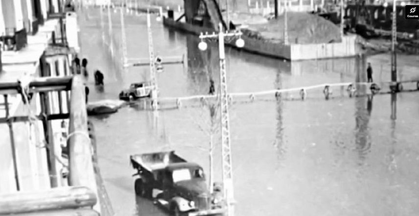 Страница истории: Апрель 1957 года. Наводнение в Новотроицке 