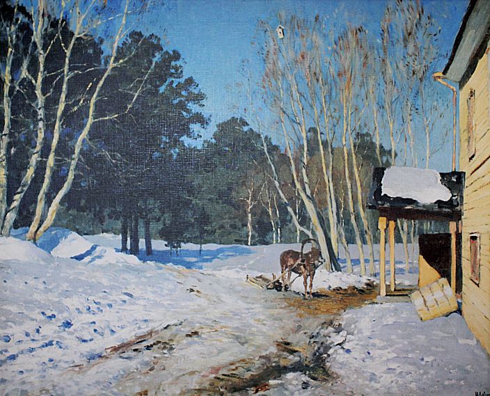 Зима -  на улице, зима - на картинах: МВК приглашает на выставку