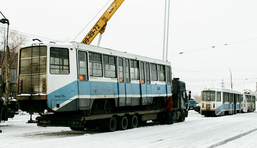 Московские трамваи не выдерживают орскую погоду