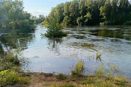 Ливневые дожди увеличивают приток воды в Ириклинское водохранилище