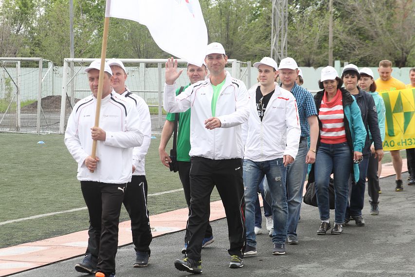 Сборная Новотроицка готовится к XVI областному фестивалю рабочего спорта