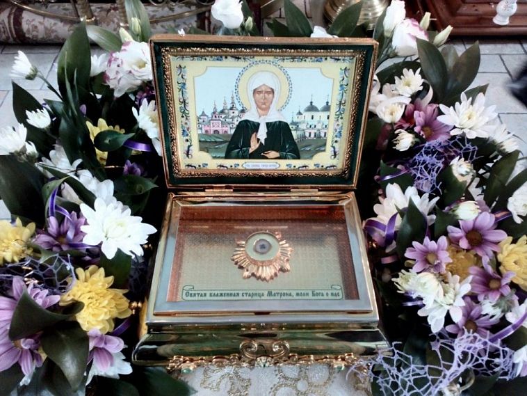 В Новотроицк привезут мощи святой Матроны Московской