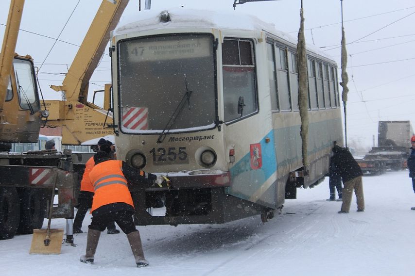 В Новотроицк прибыли новые трамваи