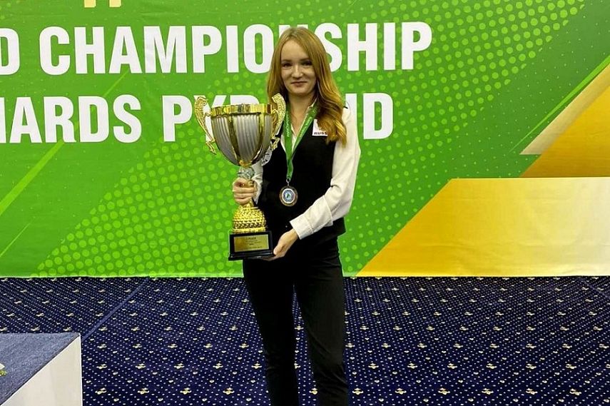Новотройчанка Надежда Демченко стала бронзовой призёркой чемпионата мира по бильярду