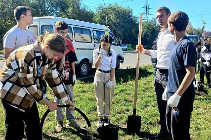 В Новотроицке прошла региональная экологическая акция «Доверено Первым»