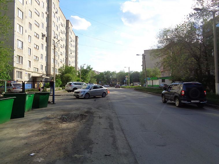 В Новотроицке в ДТП на улице Марии Корецкой пострадал ребенок