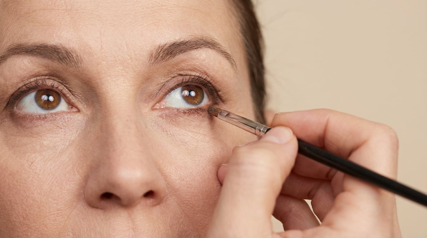 Техника подтягивания опущенных век: линия под глазом заменяет кошачий глаз для вытянутого взгляда без усилий