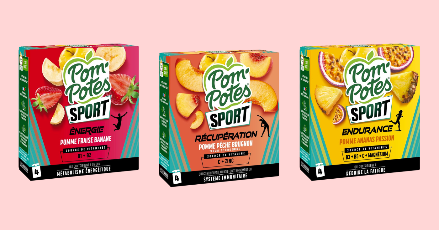 Pom’Potes запускает компоты «спорт» и уже вызывает одержимость у покупателей на полках