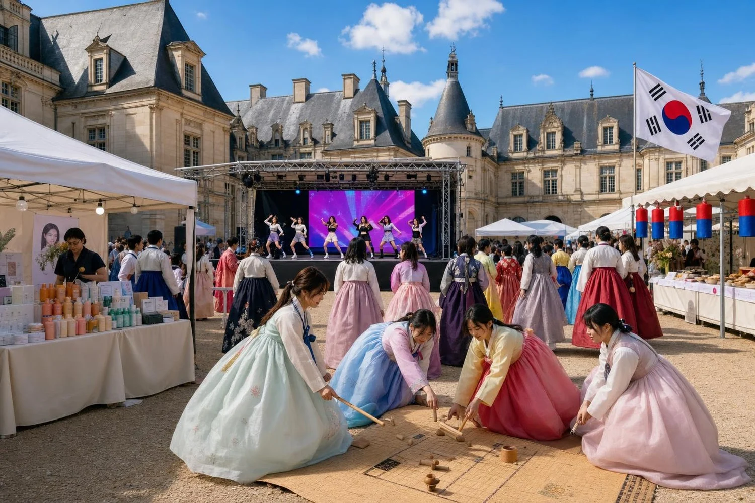 K-pop, K-бьюти, древние ритуалы: корейский летний фестиваль впервые в замке во Франции